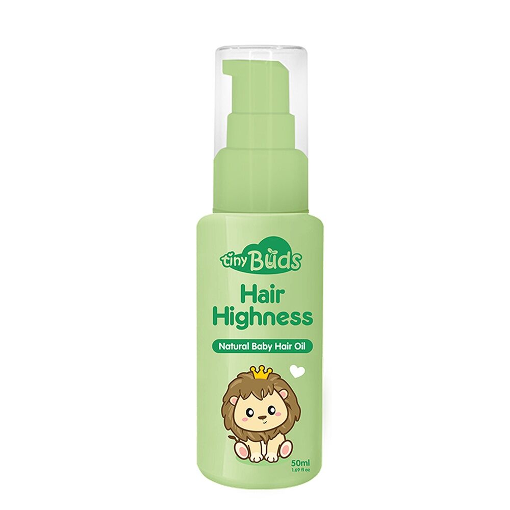 TINY BUDS HAIR HIGHNESS NATURAL BABY HAIR OIL 50ML Lazada PH