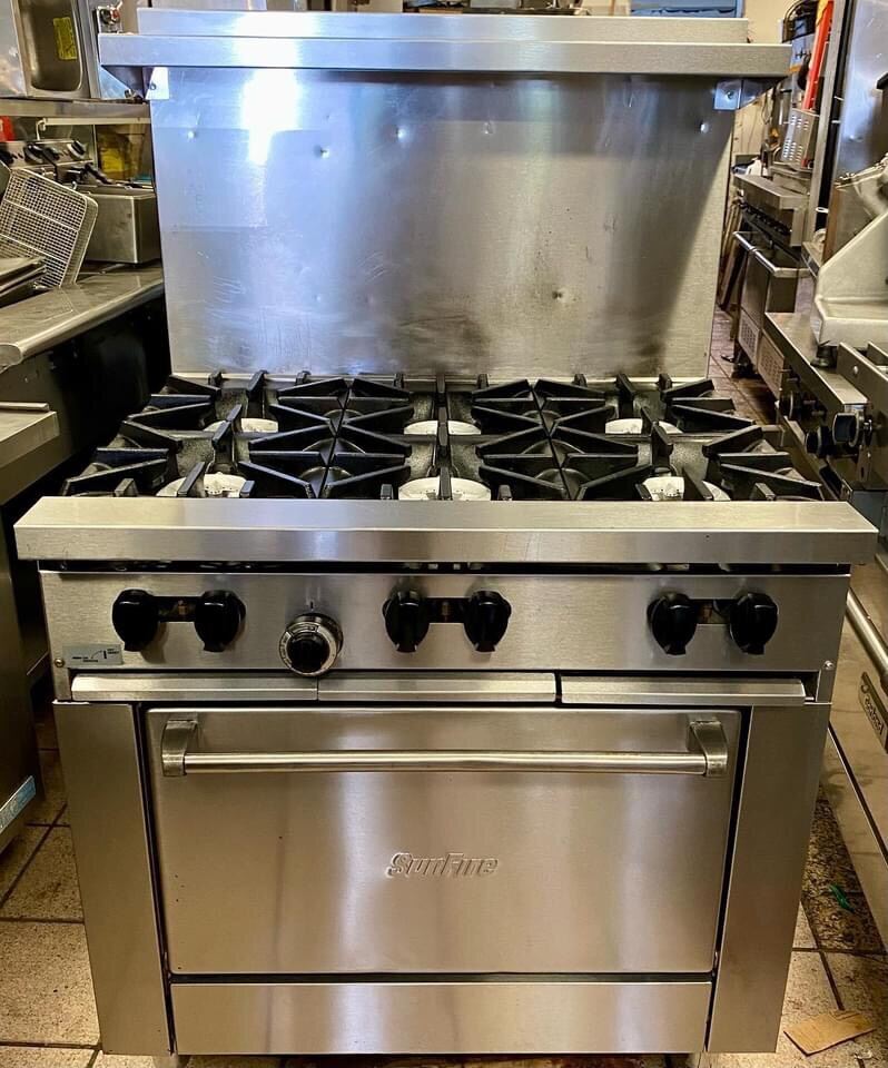 Sunfire 6 Burner w standard Oven Lazada PH
