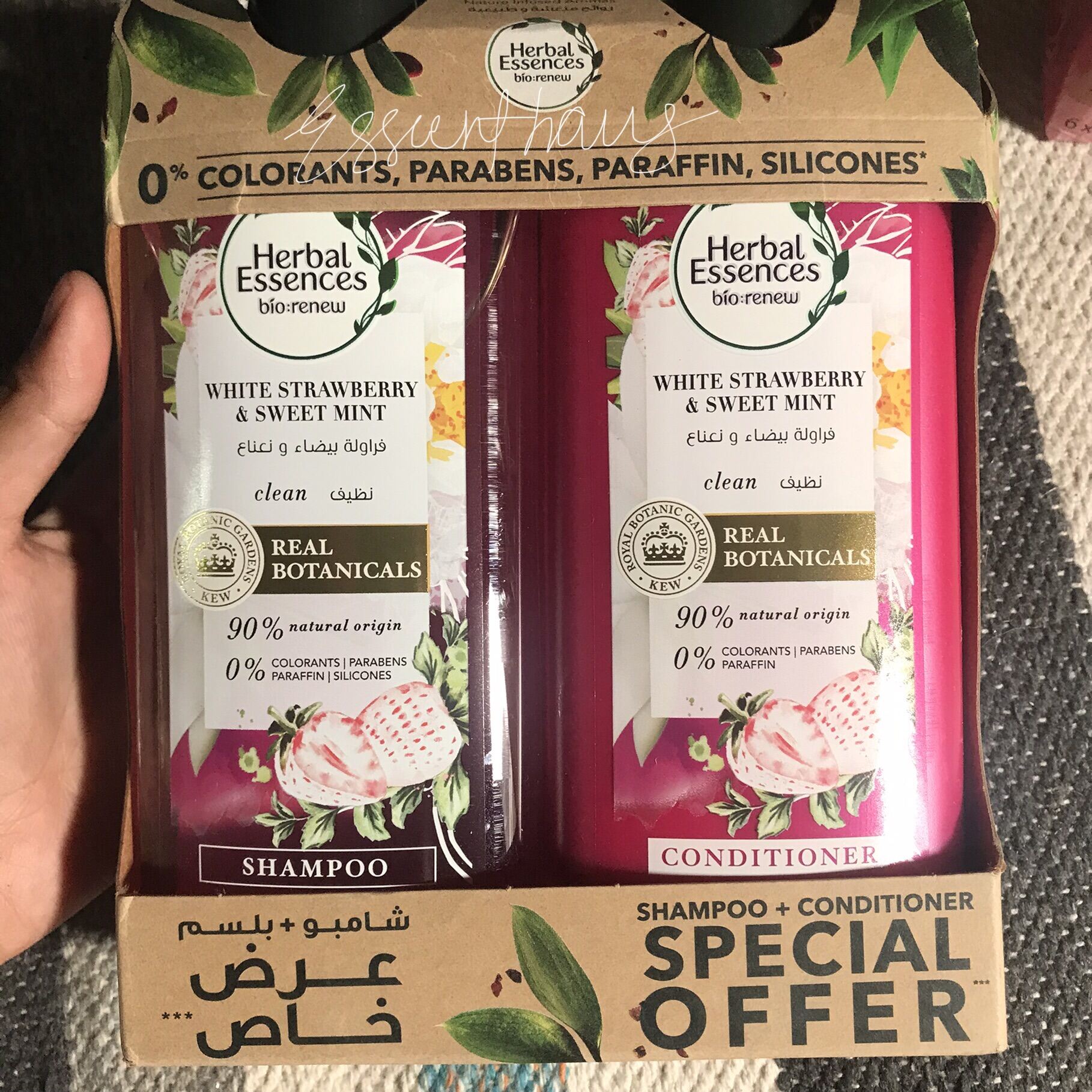 ORIGINAL HERBAL ESSENCES SHAMPOO AND CONDITION SET 400ml Lazada PH