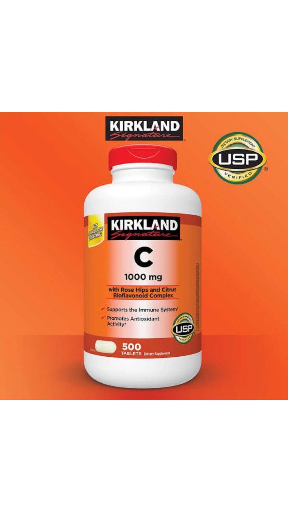 Kirkland Vitamin C 1000mg (USA) Lazada PH
