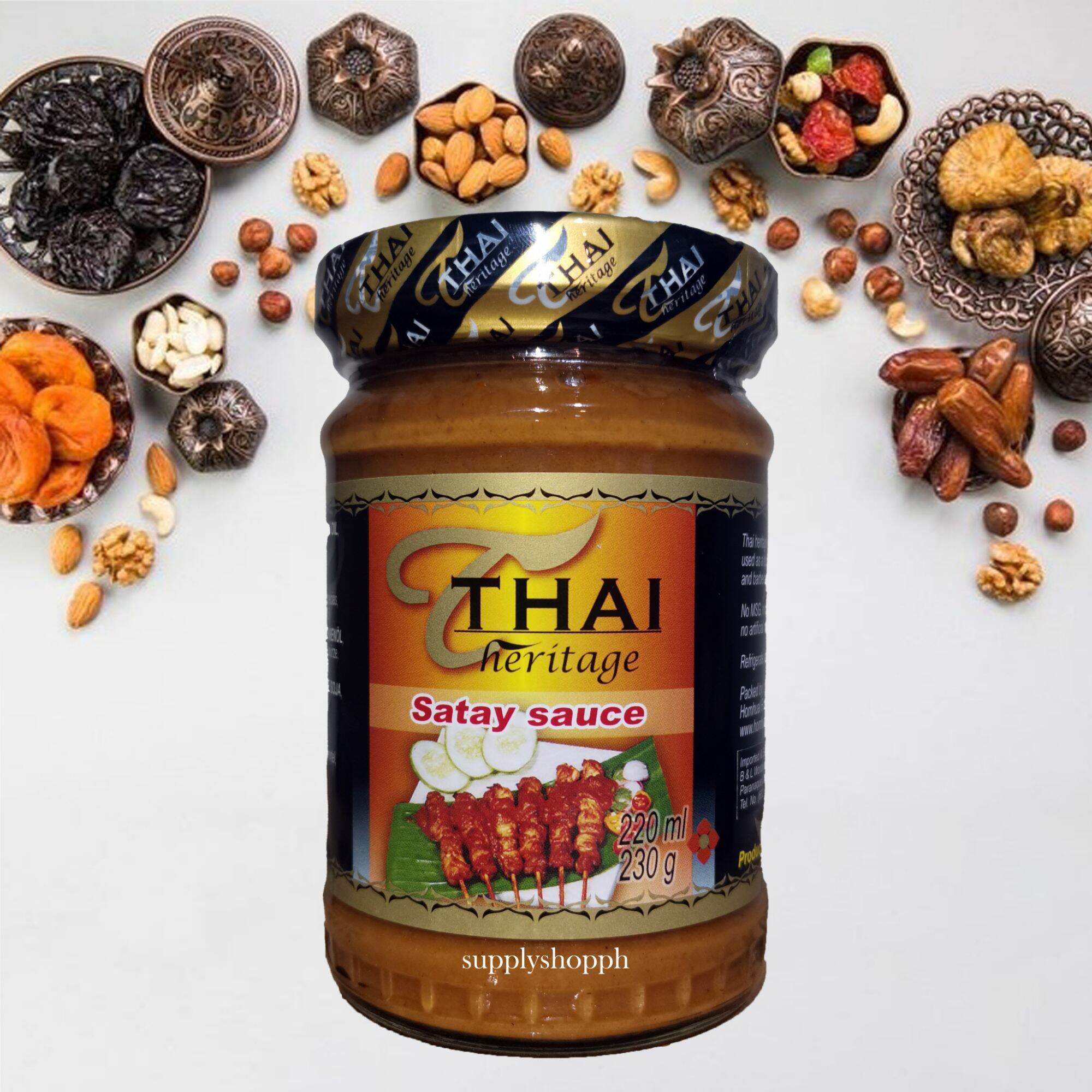 Thai Heritage Satay Sauce / Tamarind Paste / Roasted Red Chili Paste