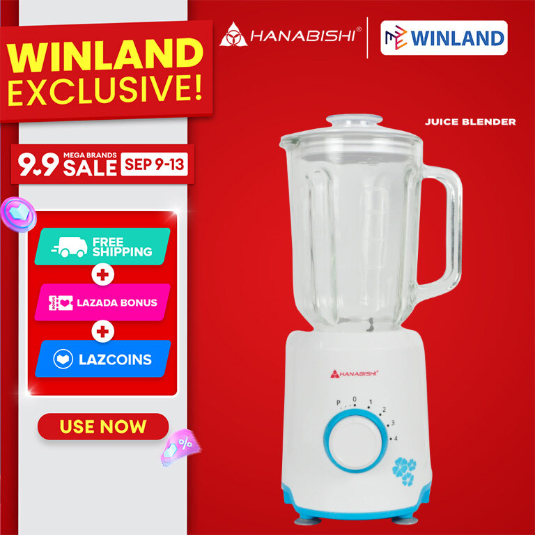 Hanabishi by Winland 1.5 Liter Super Blender HJB-126 HJB 126