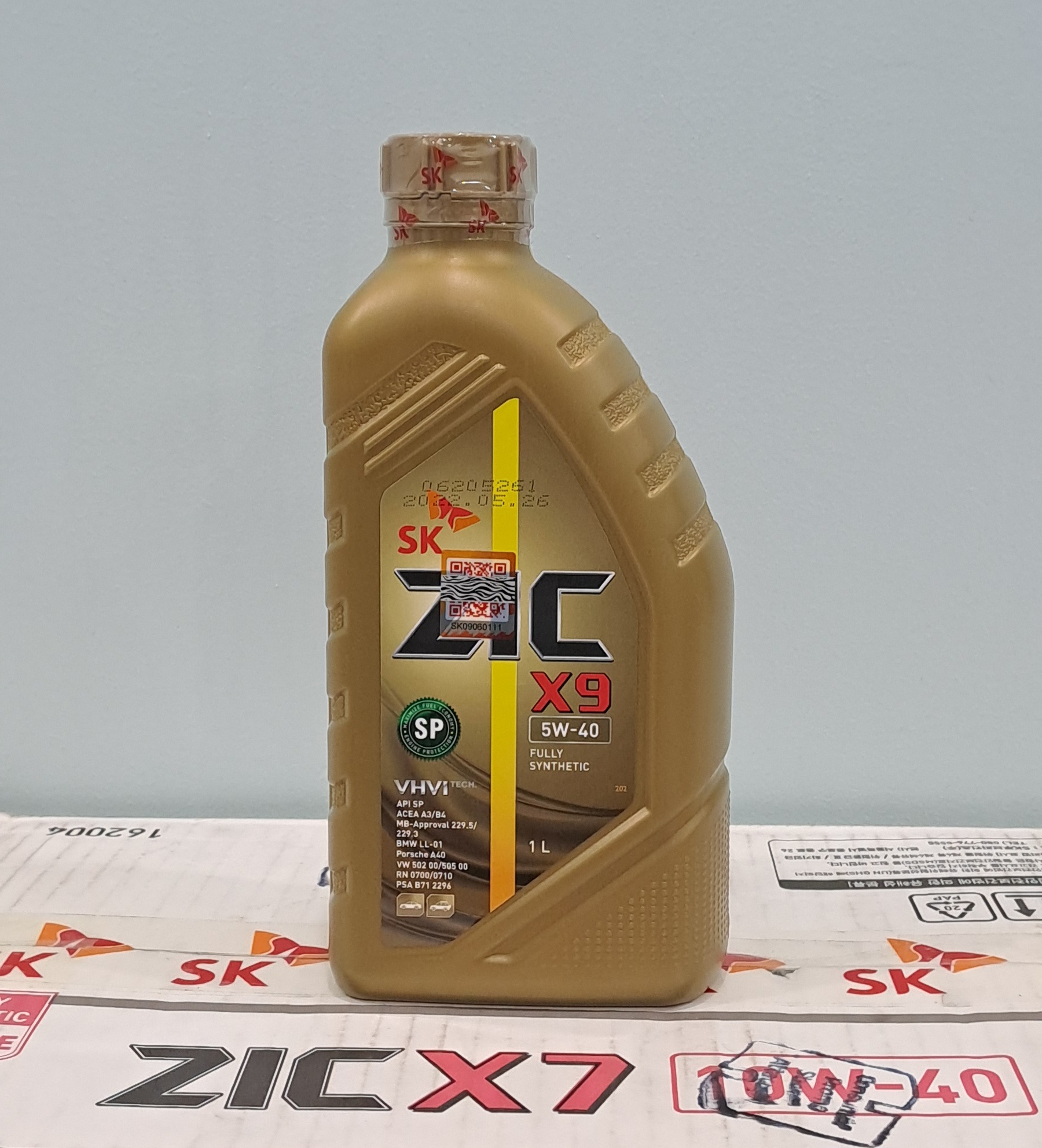 ZIC X9 5w40 Gasoline/Diesel Fully Synthetic 1-Liter | Lazada PH