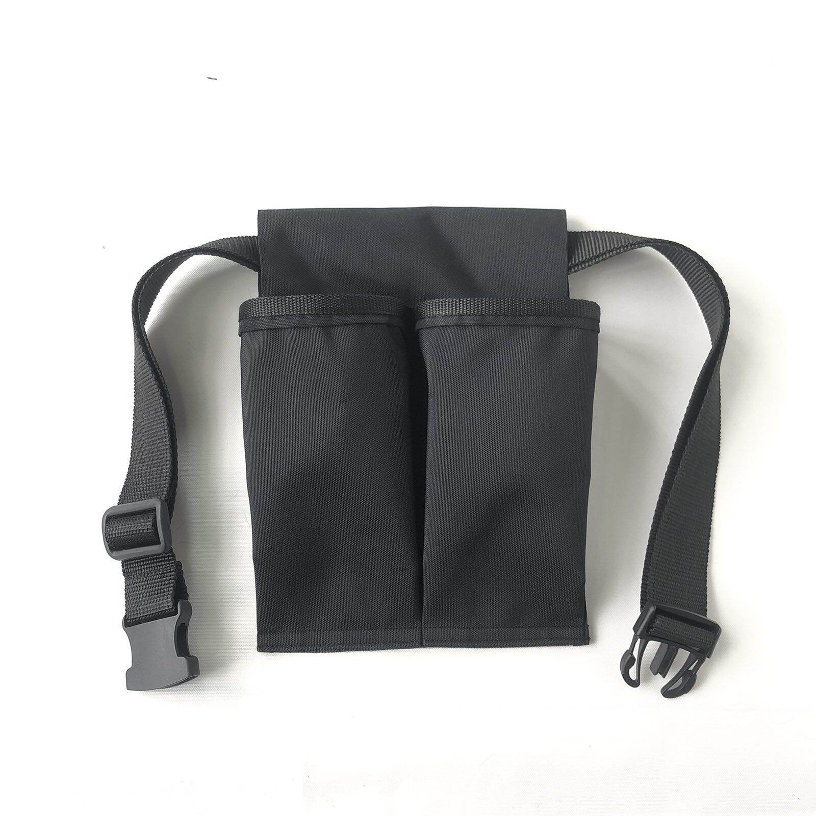 2 Pockets (Plain Black) Bussing Belt Janitorial Belt Bag Lazada PH