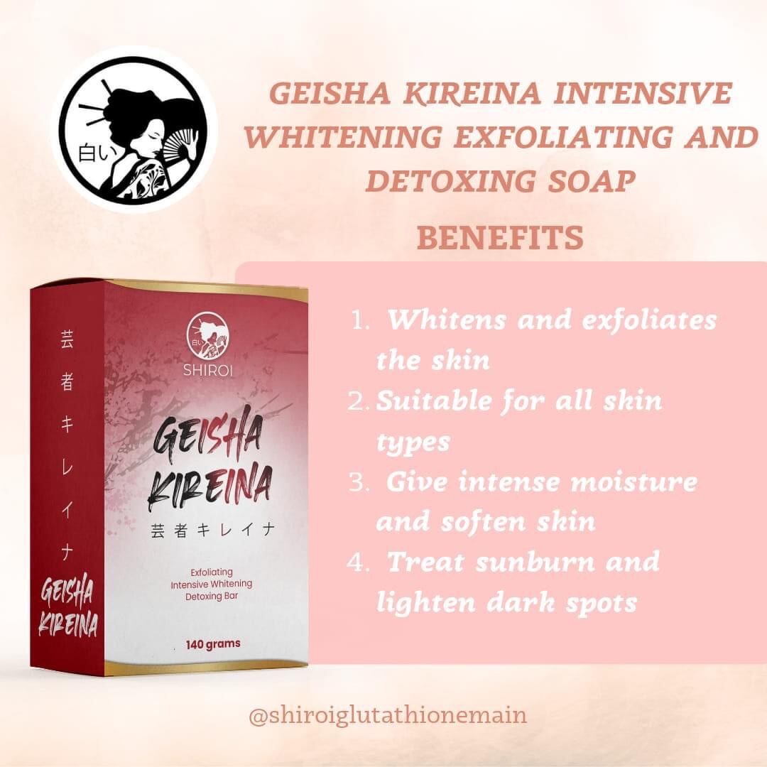 Shiroi Geisha Kireina Soap Lazada PH