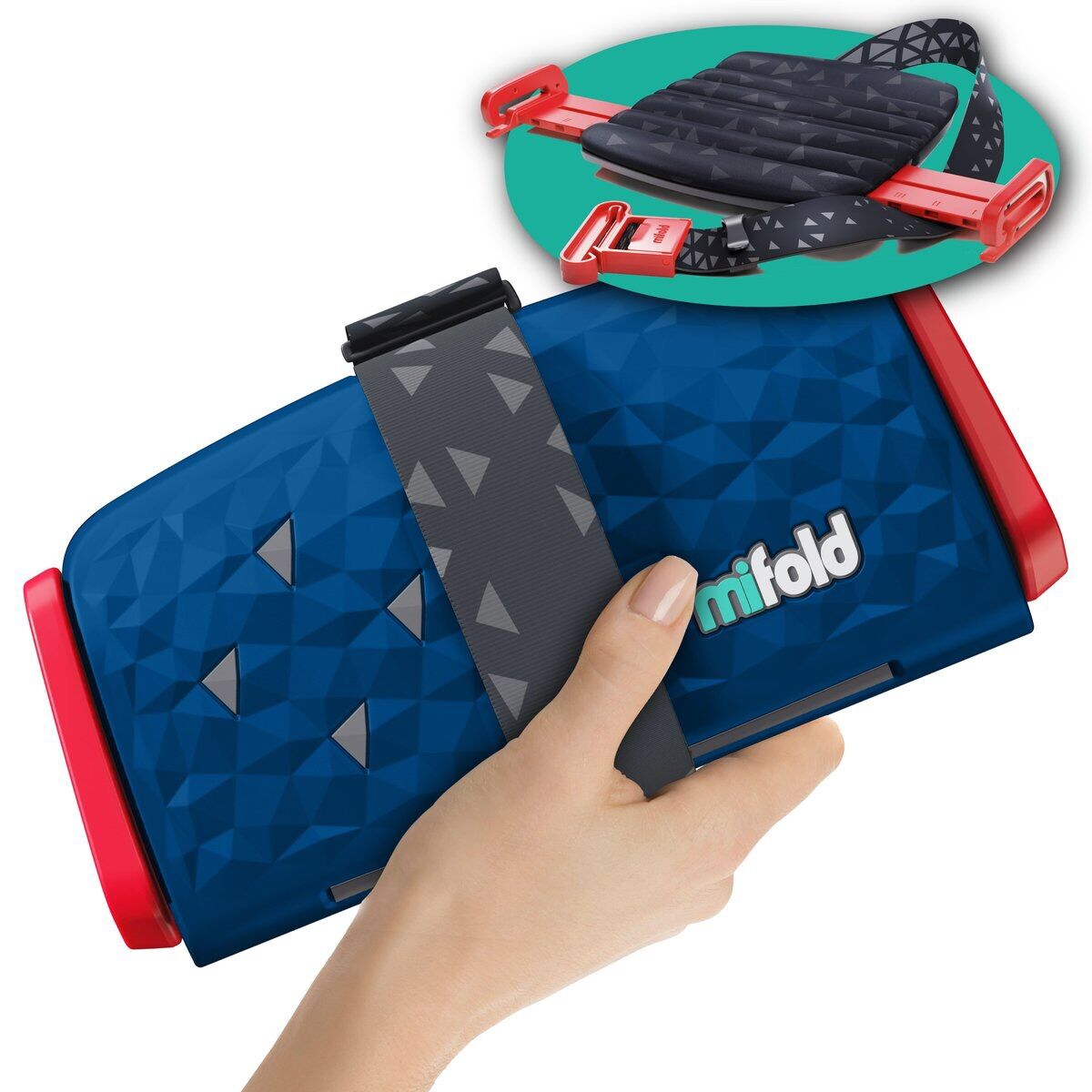 New Mifold Comfort grab-and-go booster carseat