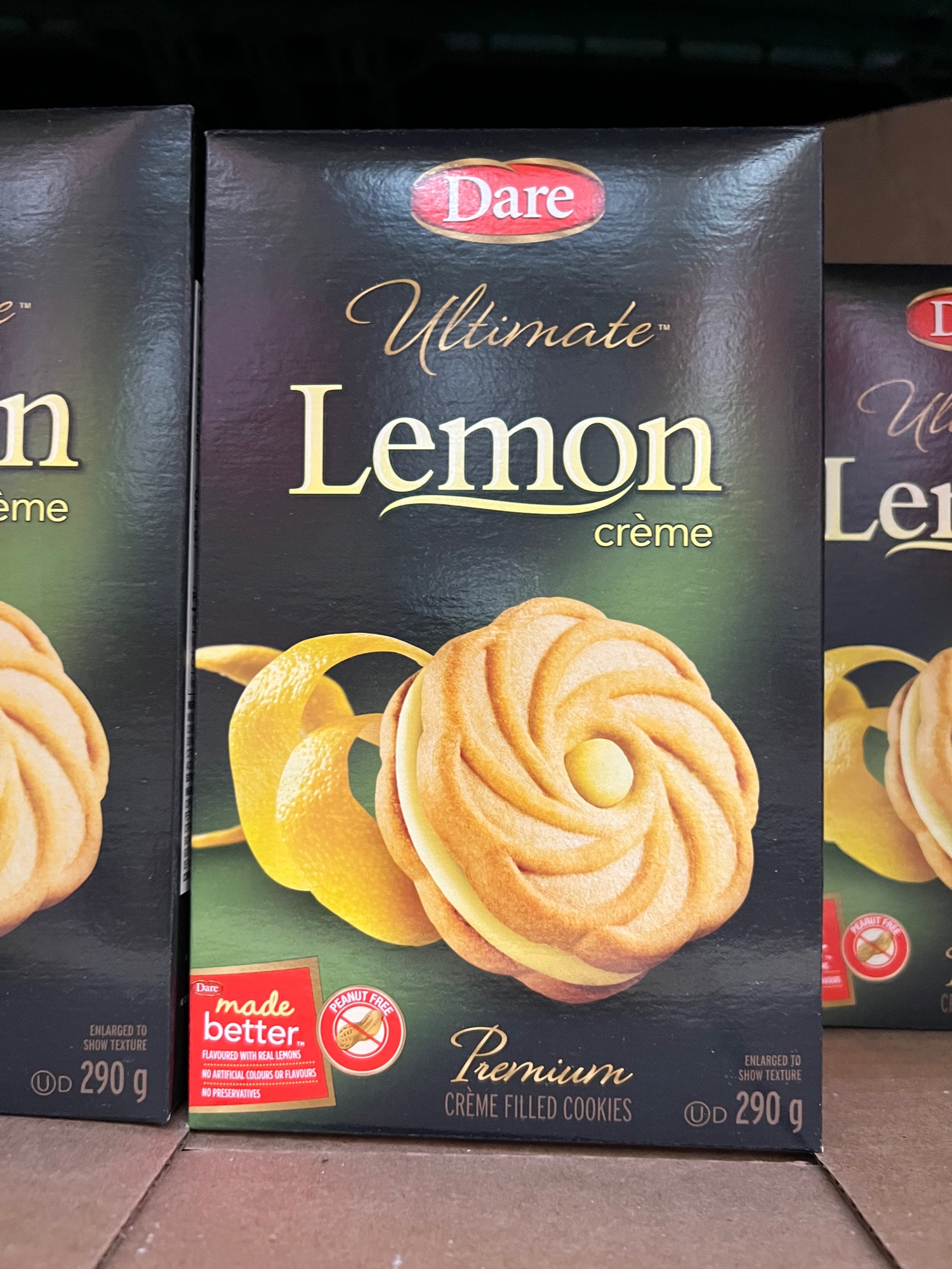 Dare Ultimate Lemon Crème Cookies, 290 g