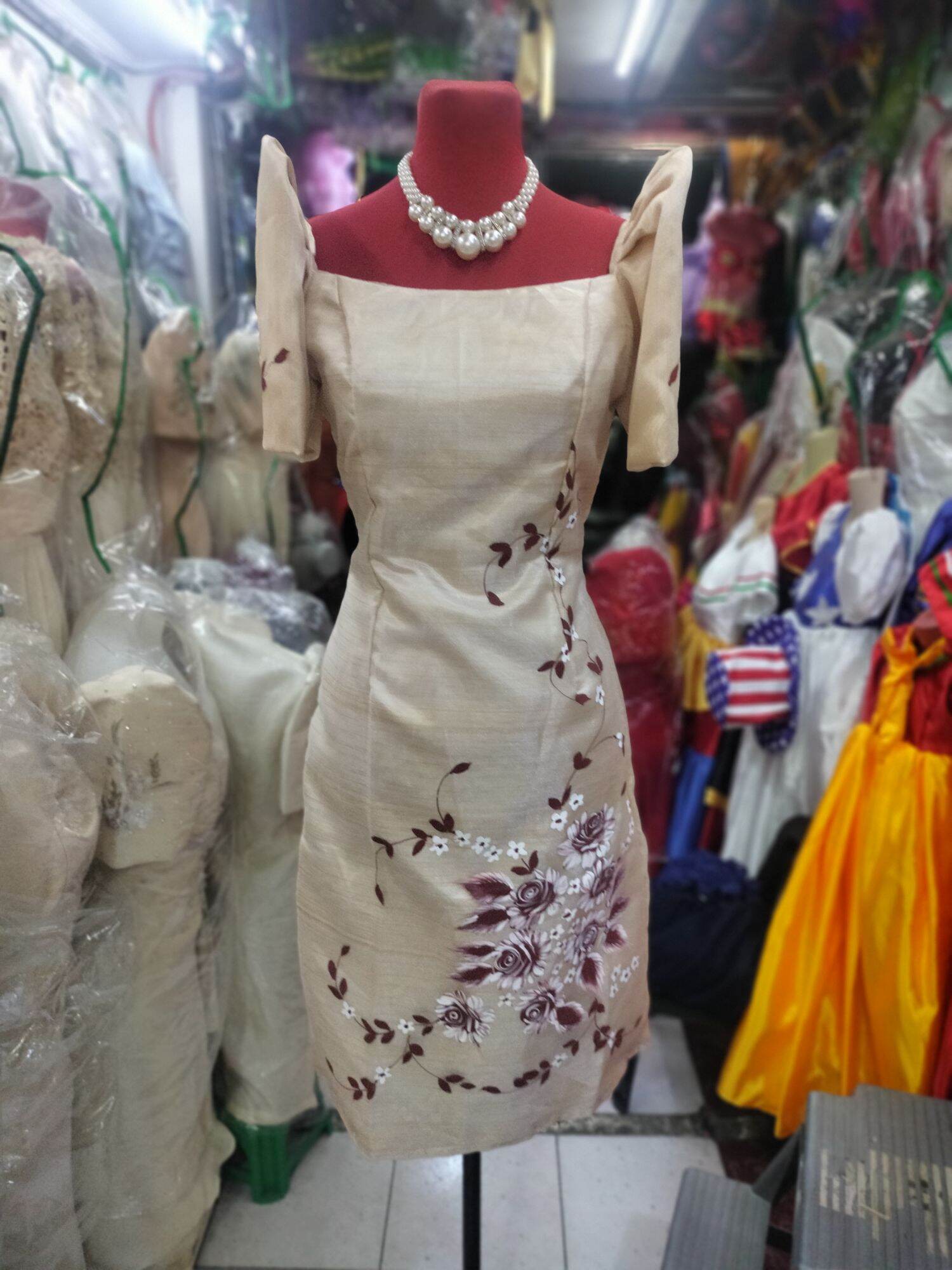 Filipiniana dress clearance for sale online