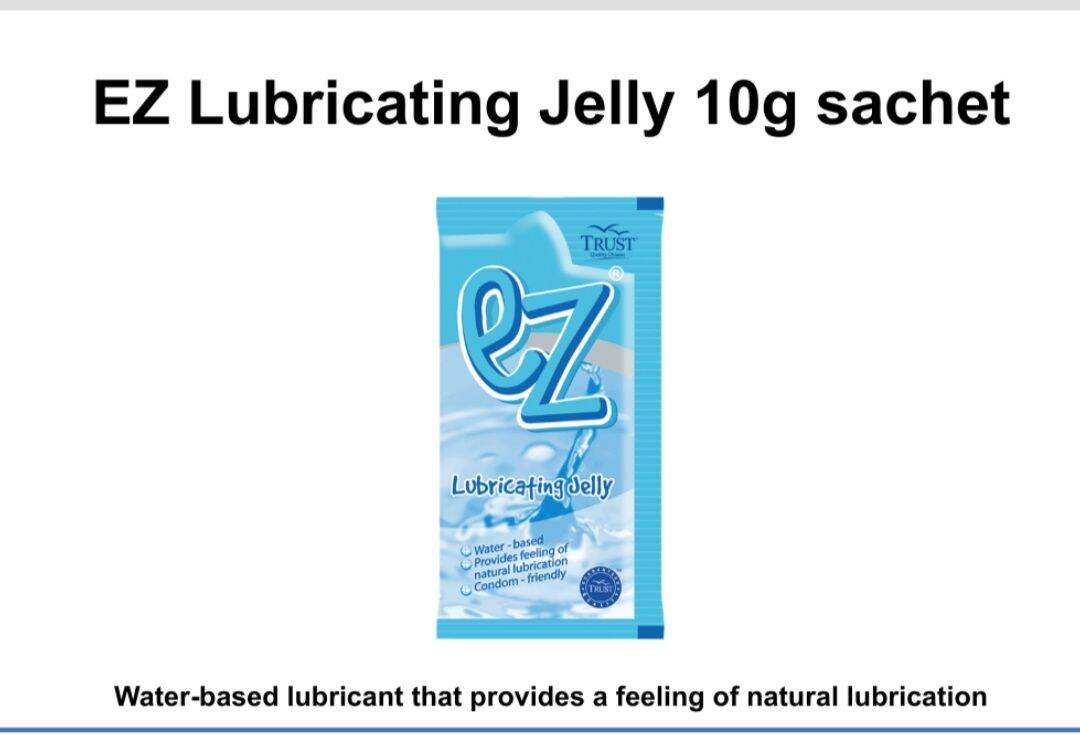 EZ Lubricating Jelly (WATER BASED) 5g./10g and 75grams (DISCREET