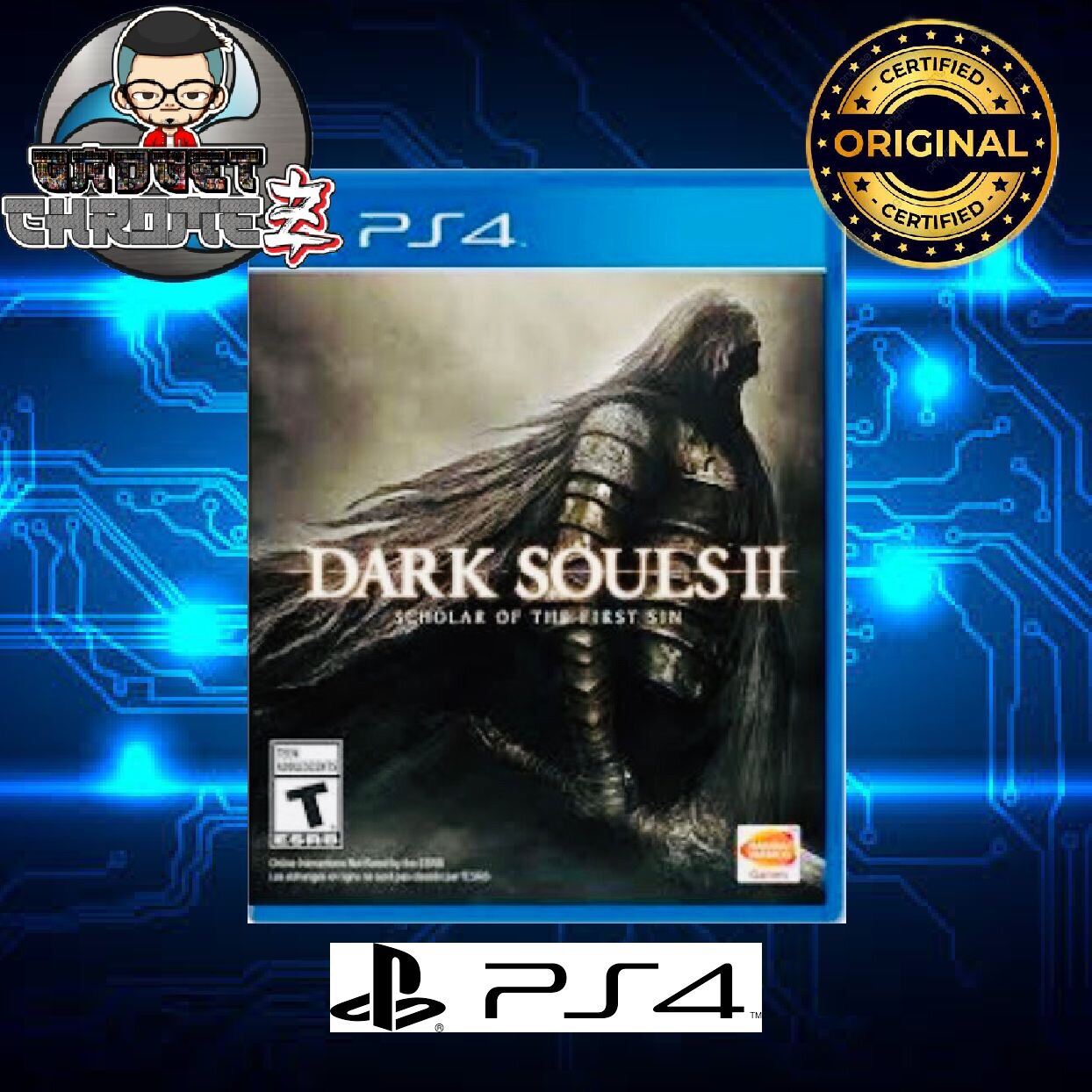 Dark Souls II: Scholar of the First Sin (PS4) - The Cover Project