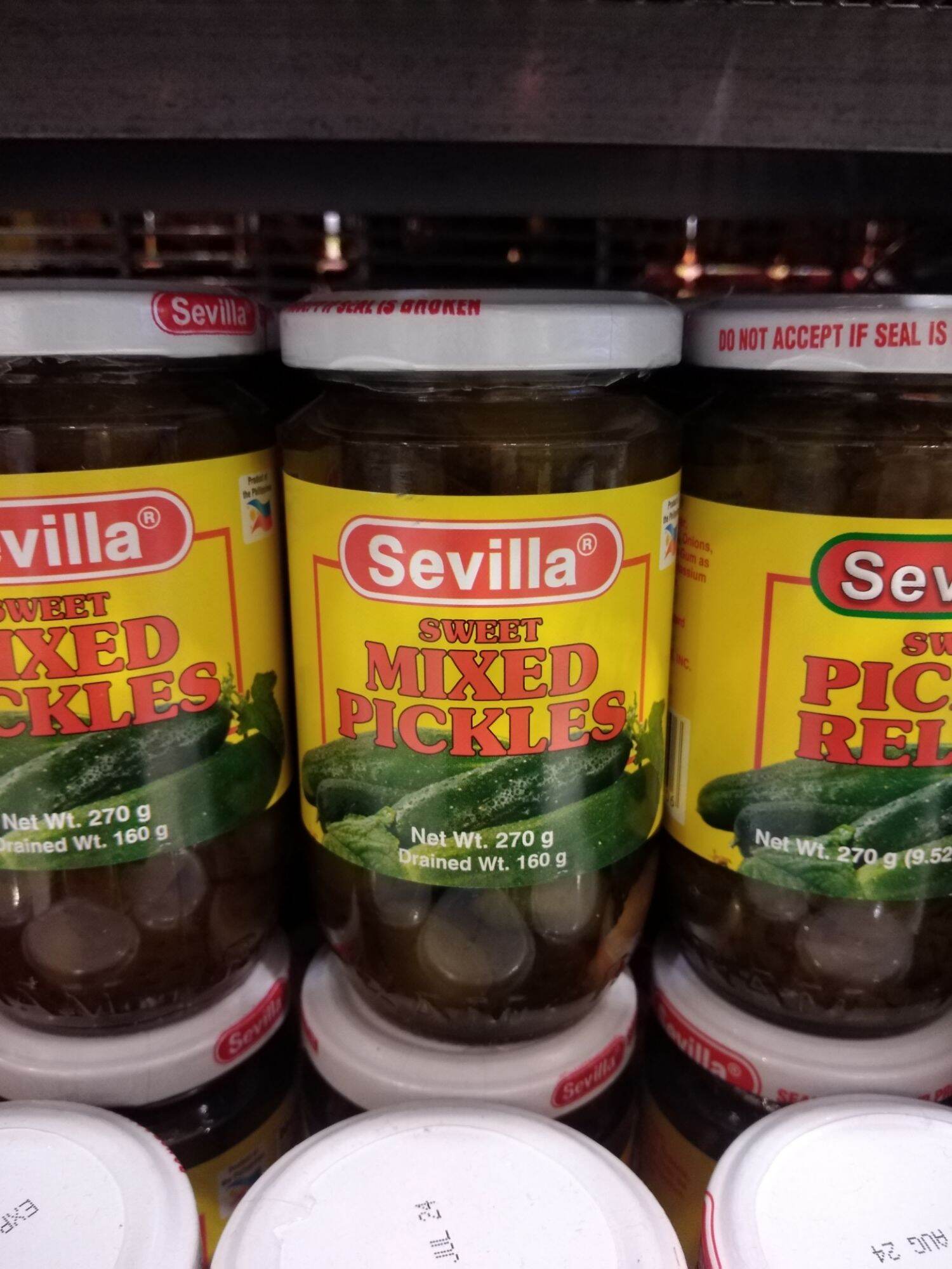 SEVILLA SWEET MIXED PICKLES 270G. Lazada PH