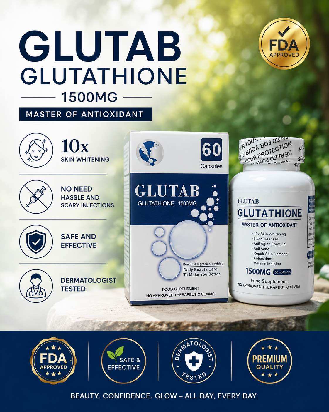 iwhite glutathione FDA APPROVED ORIGINAL DR.IWHITE GLUTATHIONE MADE IN USA