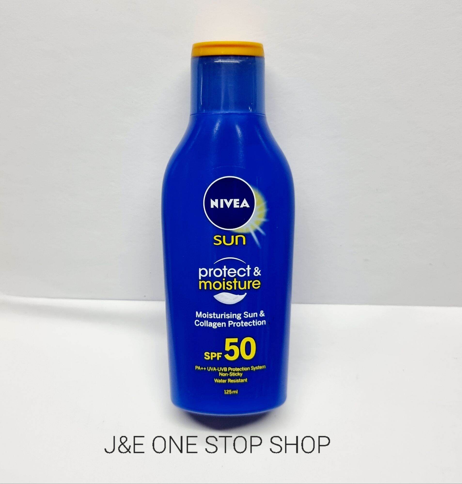 nivea sun moisturising collagen protect