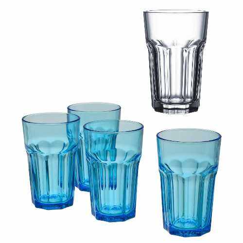 VARDAGEN Glass, clear glass, Volume: 10 oz Package quantity: 6