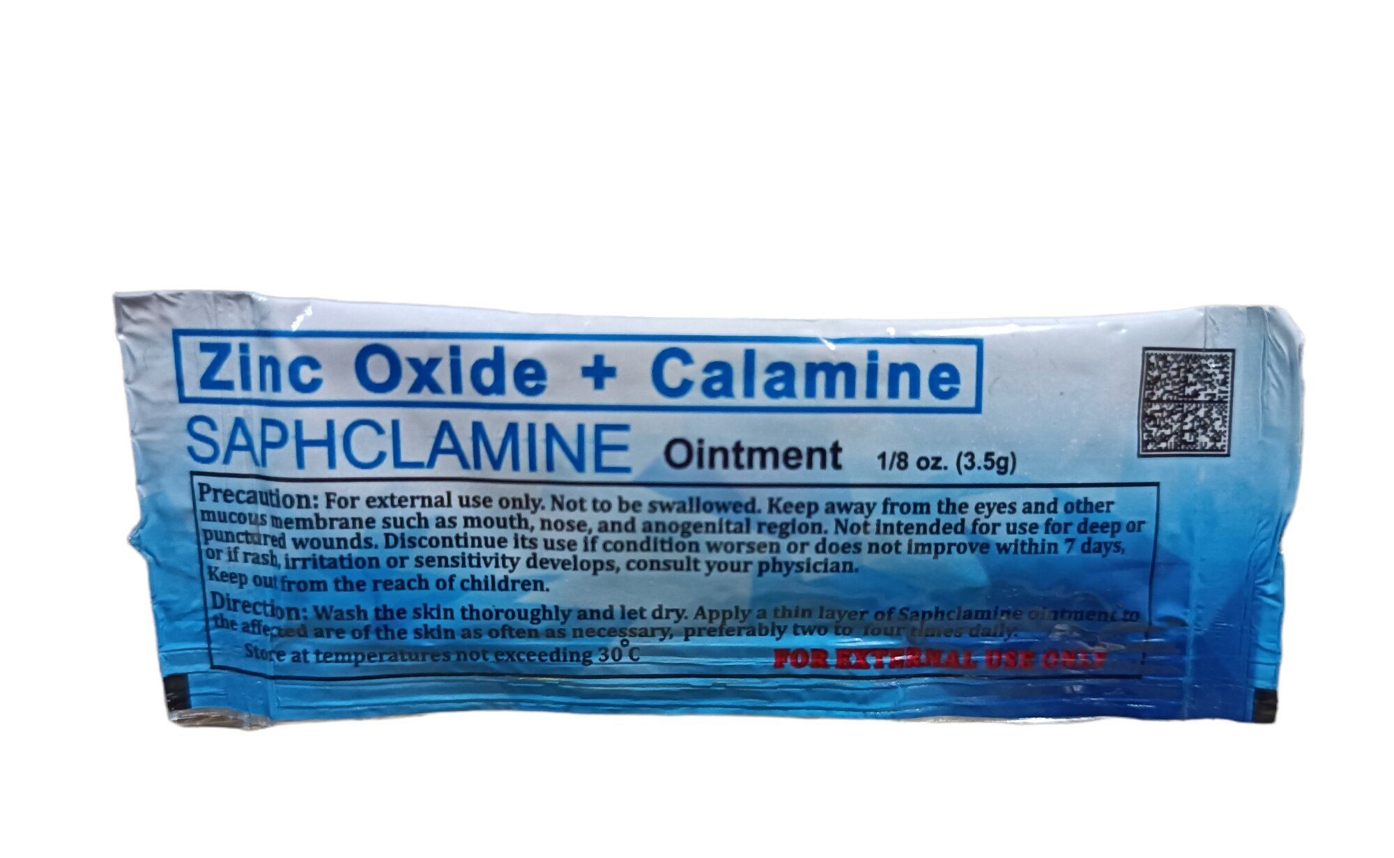 SAPHCLAMINE Zinc Oxide + Calamine Ointment 3.5g