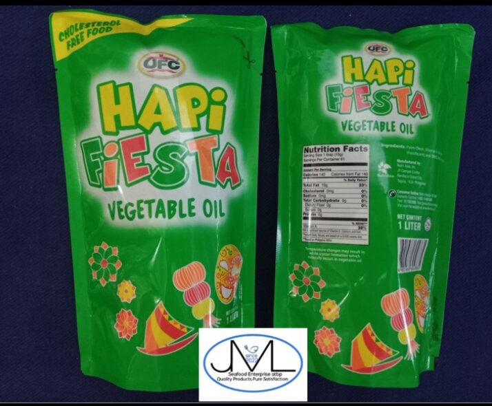 Authentic UFC hapi fiesta vegetable oil 900ml