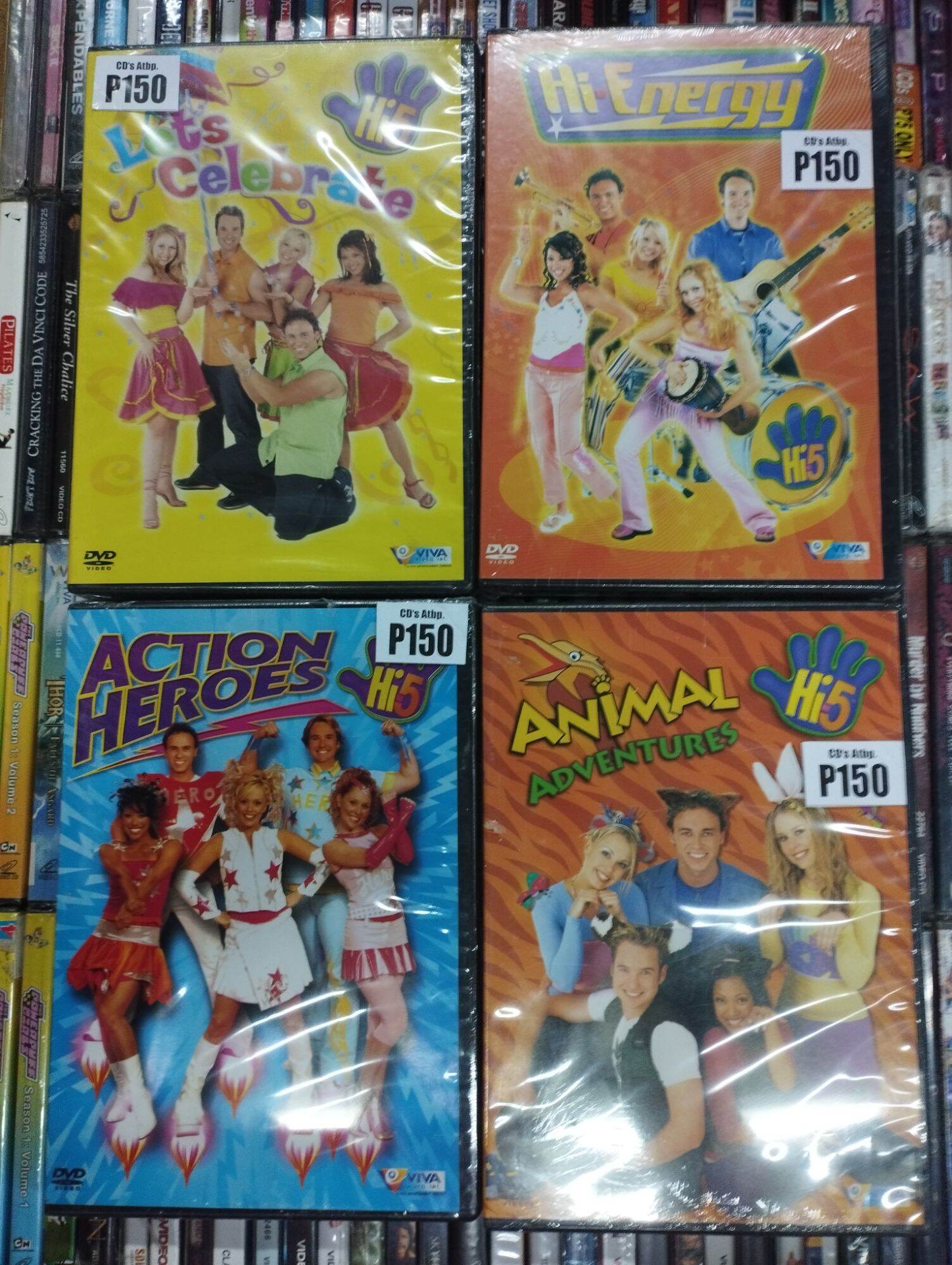 Hi-5 DVD's