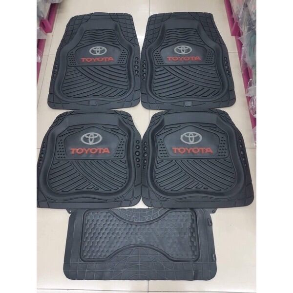 Universal Rubber Matting - SUPREME - 5pcs/set // 5in1 car mat lv