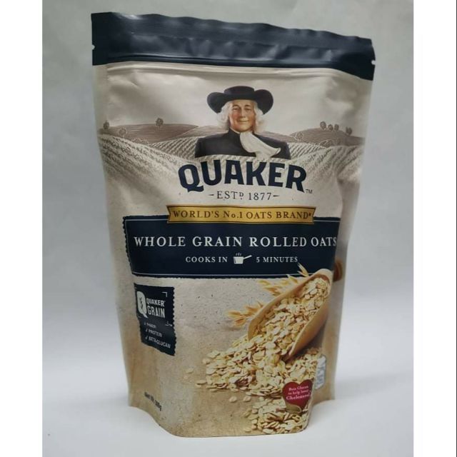 Quaker Oats Whole Grain Rolled Oats 500g Lazada Ph