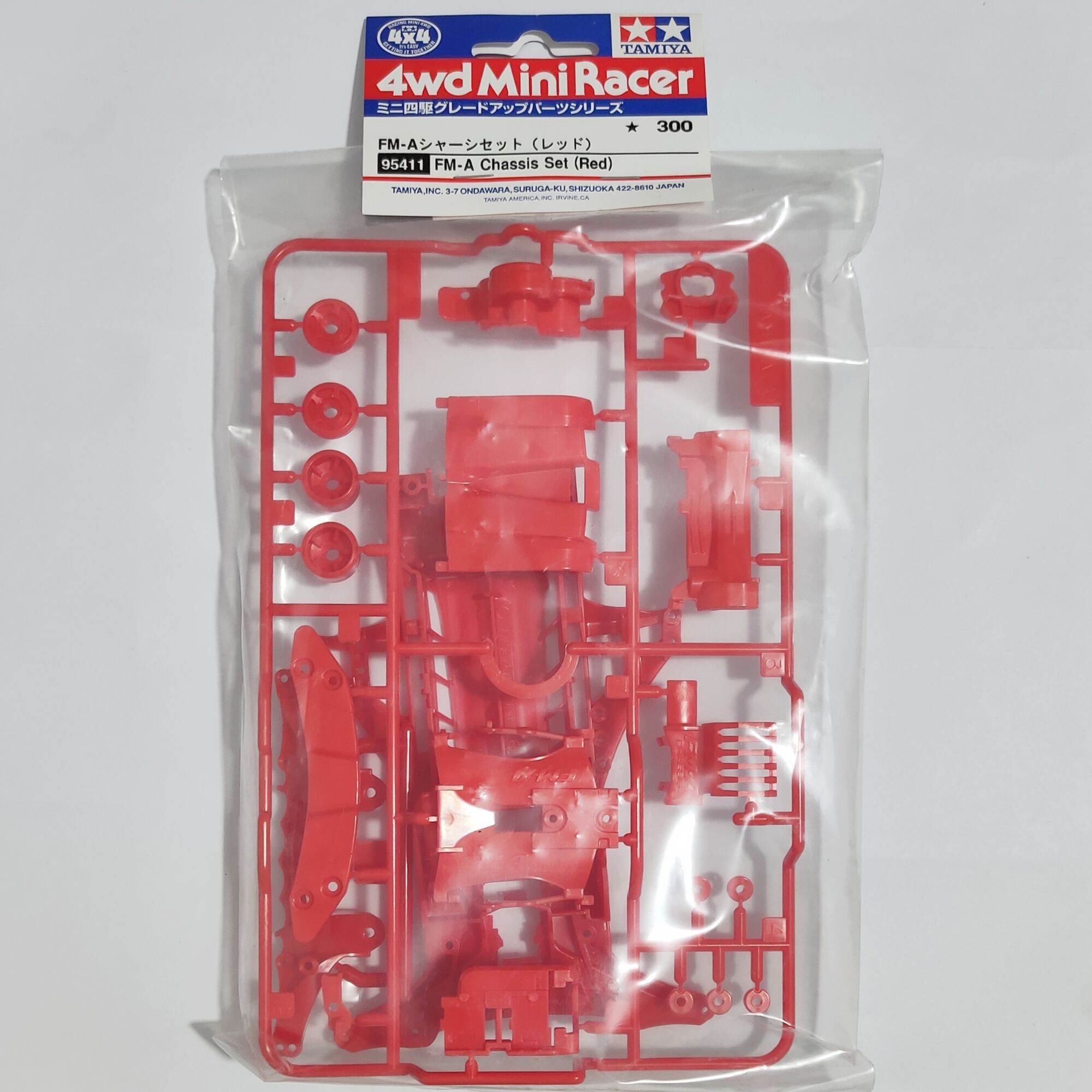 TAMIYA FM-A Chassis Set Red 95411 Mini 4WD | Lazada PH