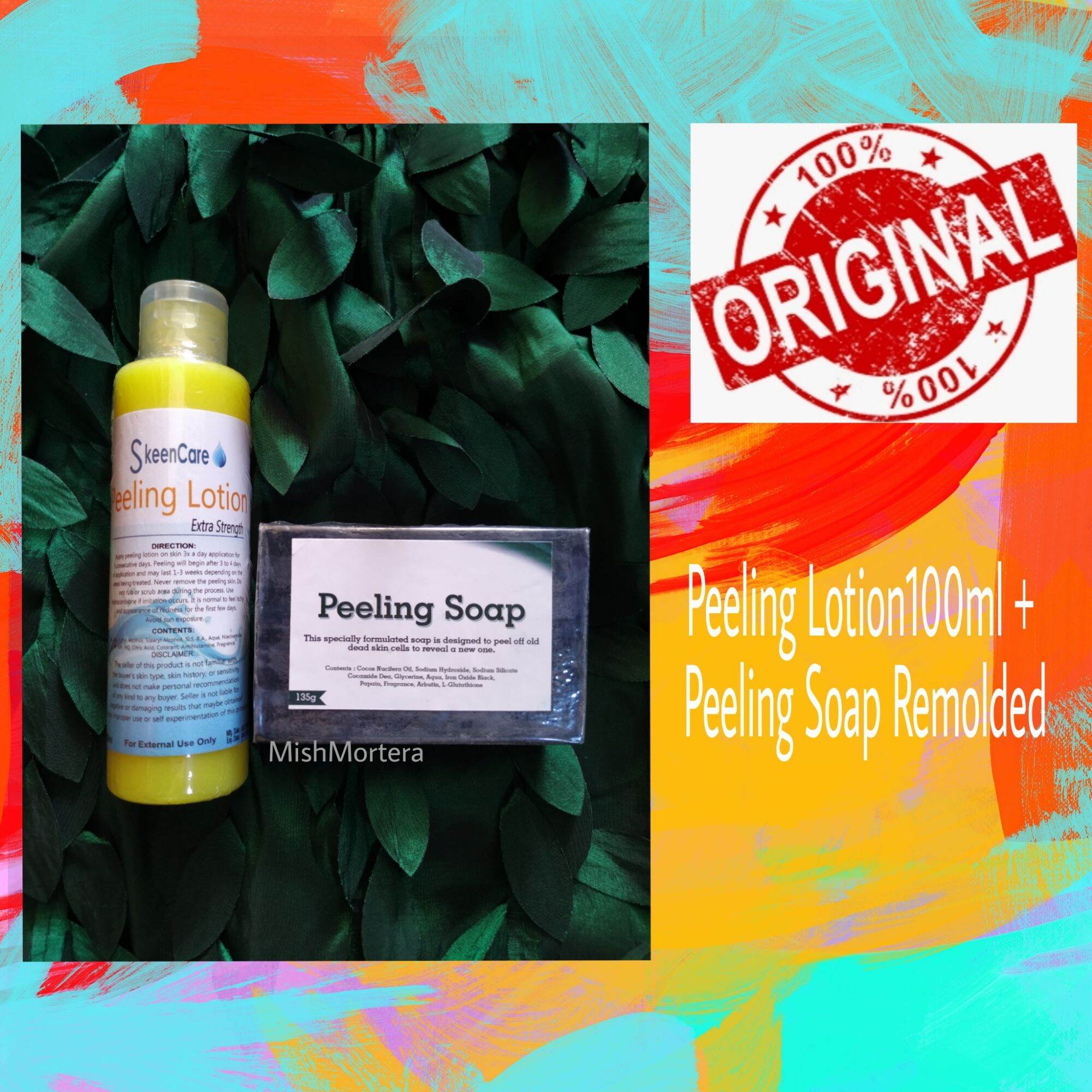 ORIGINAL DUO (Peeling Lotion100ml+ Peeling Soap Regular) SKEENCARE