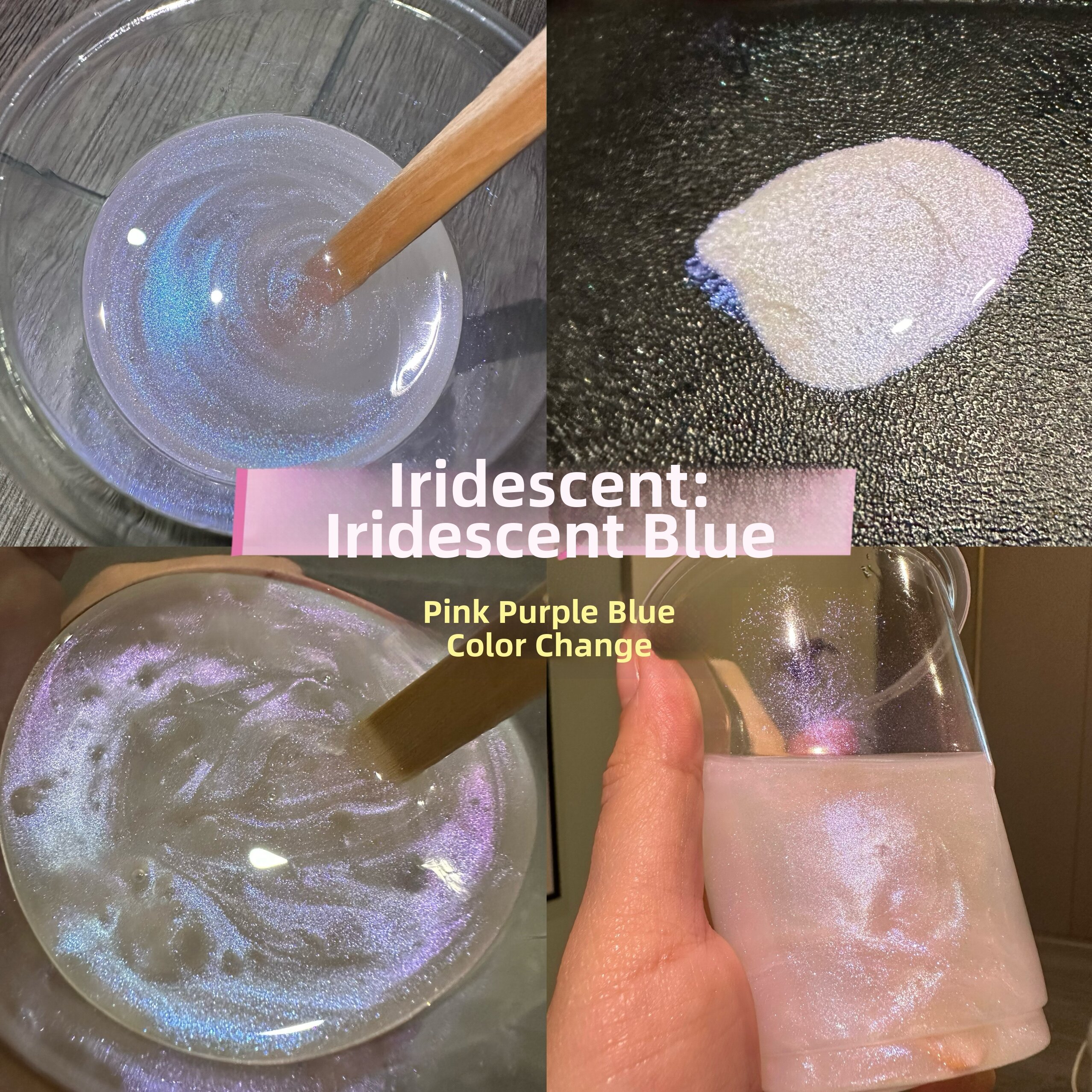 Iridescent Color Changing DIY Craft Paint
