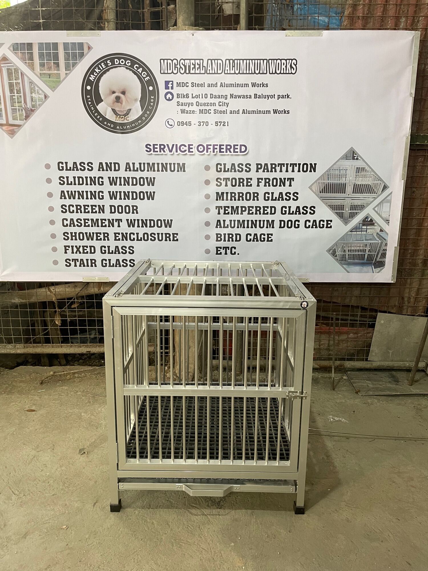 Aluminum dog cage Lazada PH