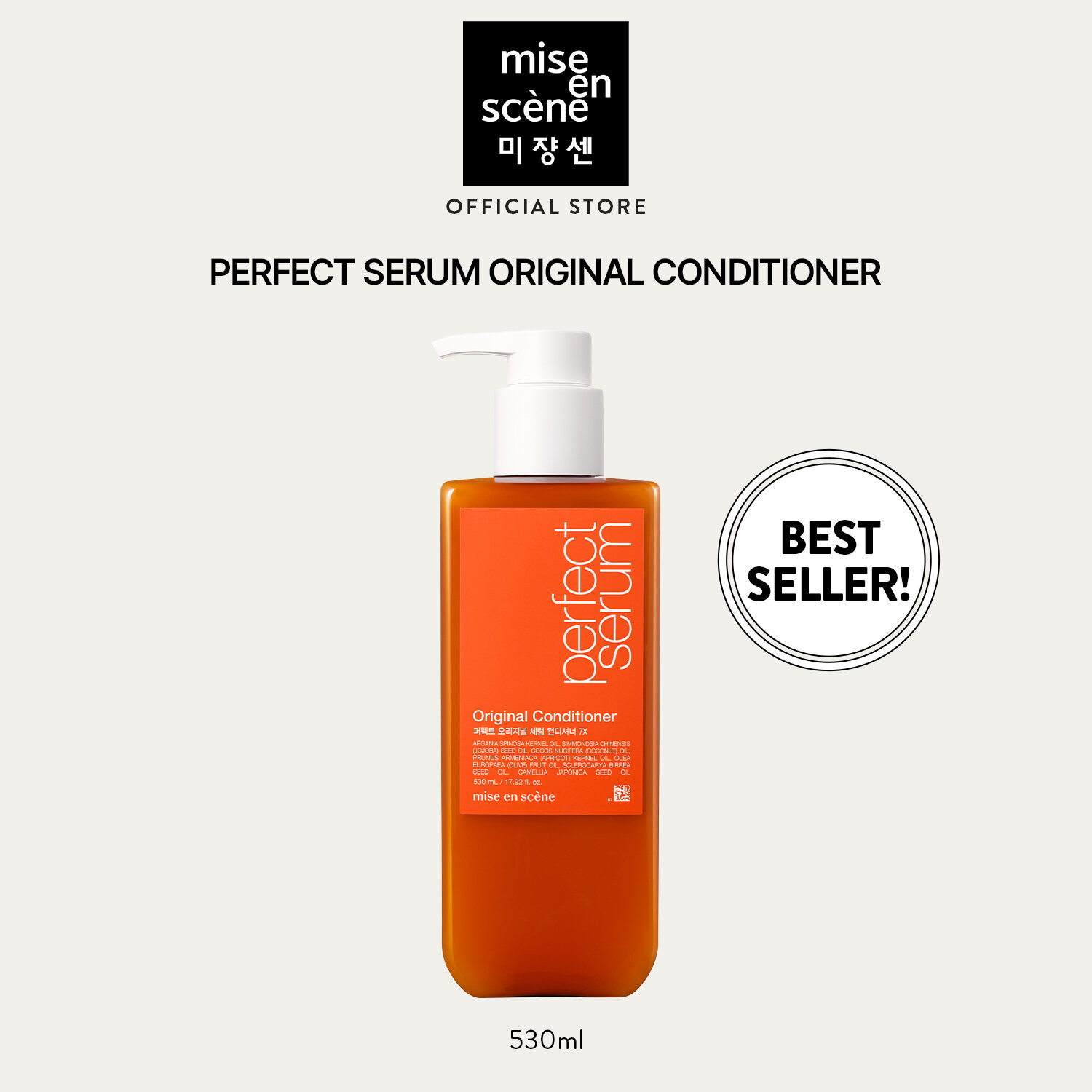 [NEW] mise en scene Perfect Serum Original Conditioner 530mL | Lazada PH