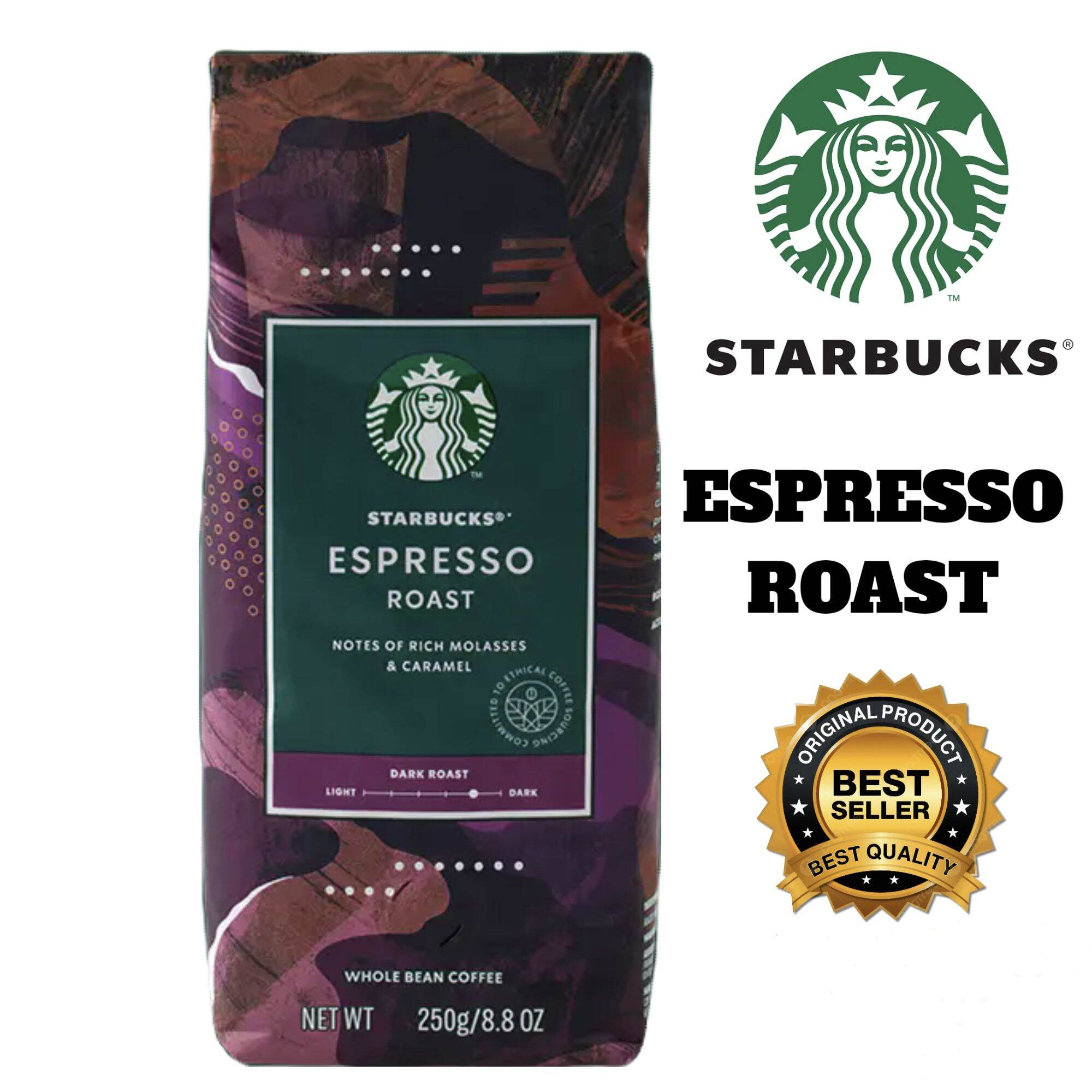 Starbucks Espresso Roast whole bean Rich and Caramelly 250G Lazada PH