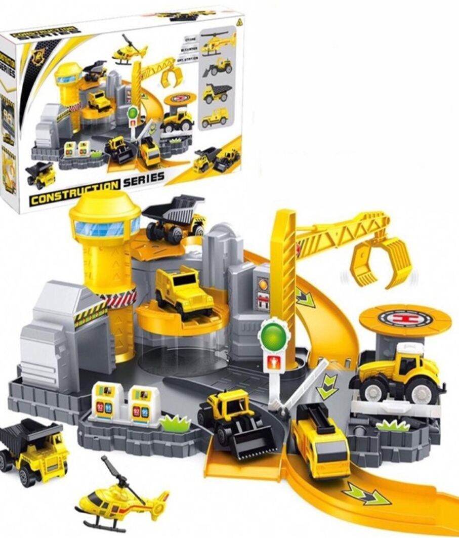 CONSTRUCTION SET/PARKING GARAGE/BUILDER/ENGINEERING TRUCKS | Lazada PH