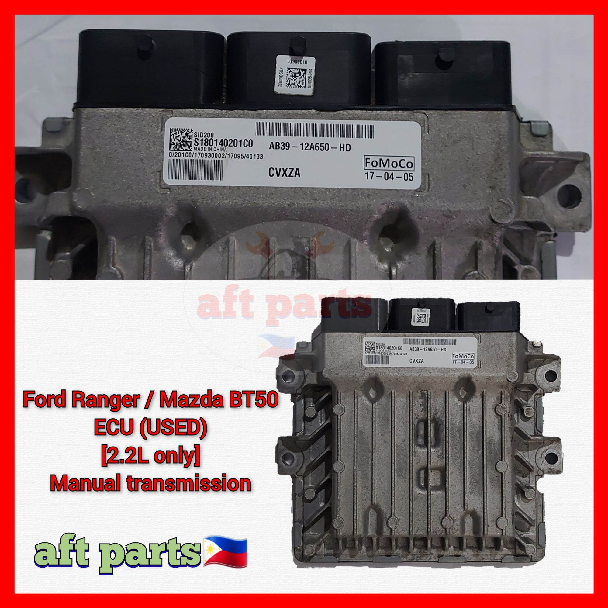 [GENUINE & USED] Ford Ranger Ecu Computer Box 2.2L engines BT50 Lazada PH