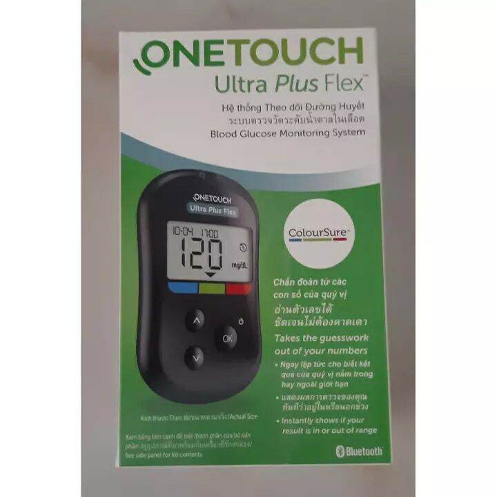 ONETOUCH ULTRA PLUS FLEX BLOOD GLUCOSE MONITORING SYSTEM (GLUCOMETER ...