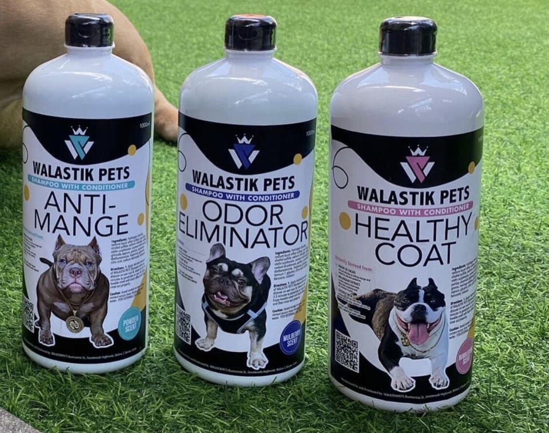 WALASTIK PETS 3bot of 1000ML SHAMPOO PACKAGE Lazada PH