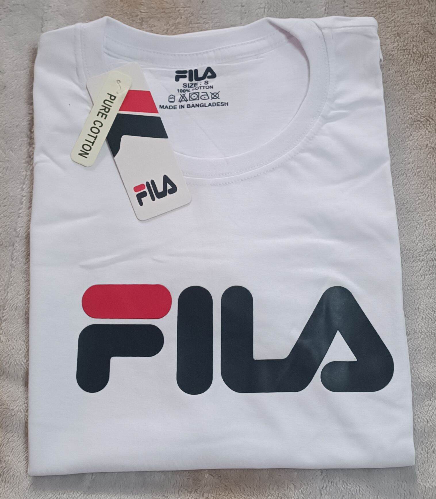 Fake clearance fila shirt