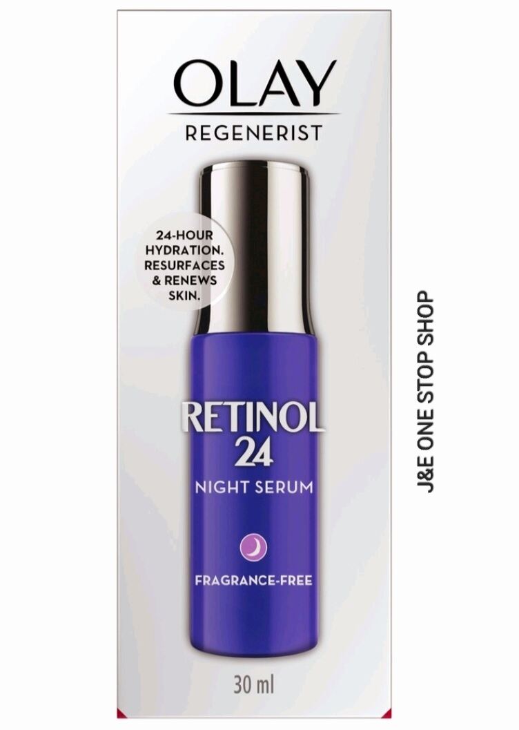 Olay Retinol 24 Brightening Serum: Nighttime Anti-Aging Skincare (30