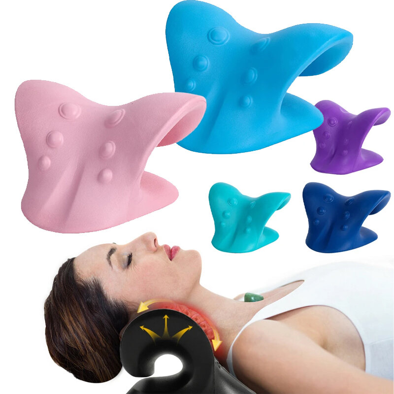 Octifie Odorless Neck Stretcher for Pain Relief, Ergonomic