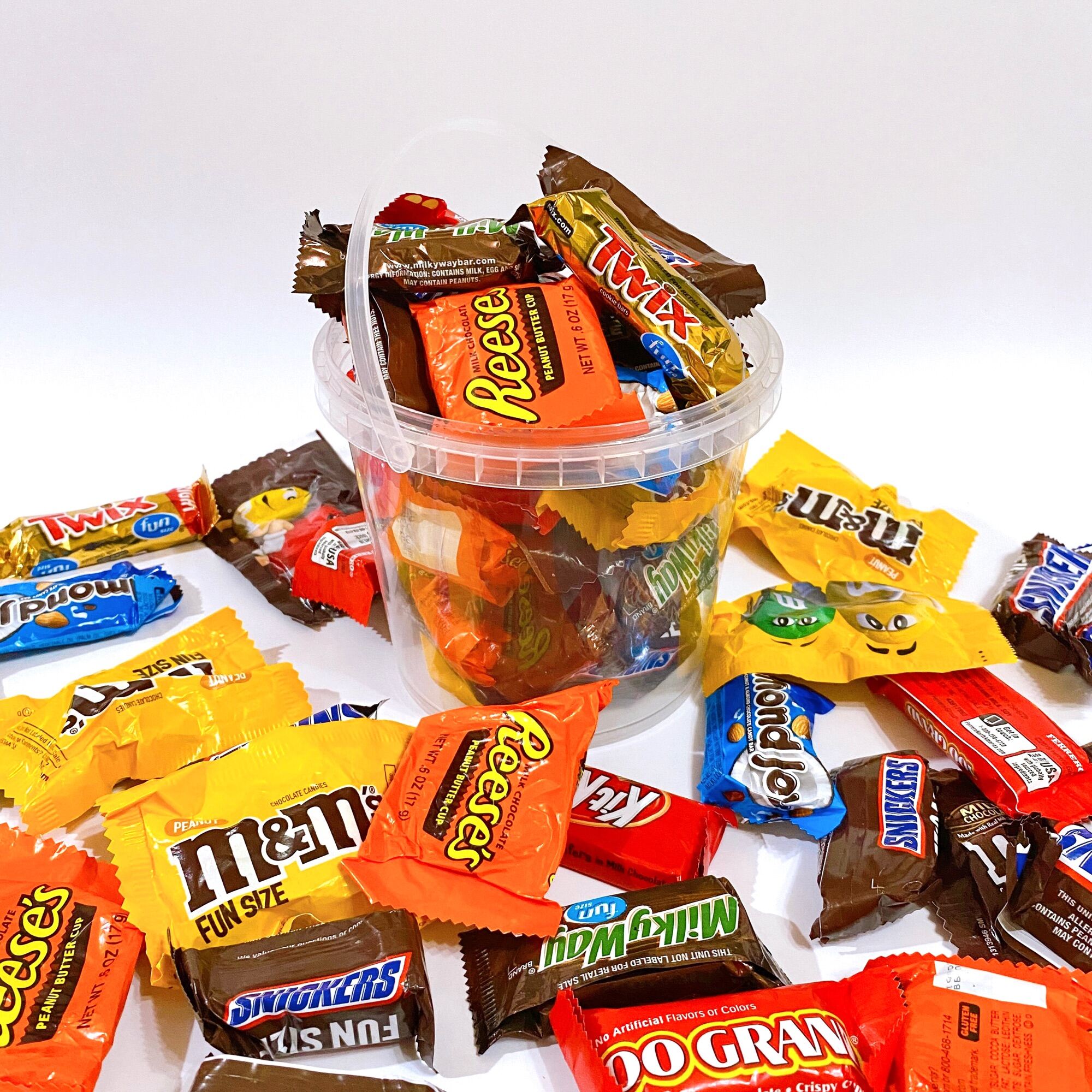 Assorted Imported Chocolates (1 Liter bucket) gummies by the bucket