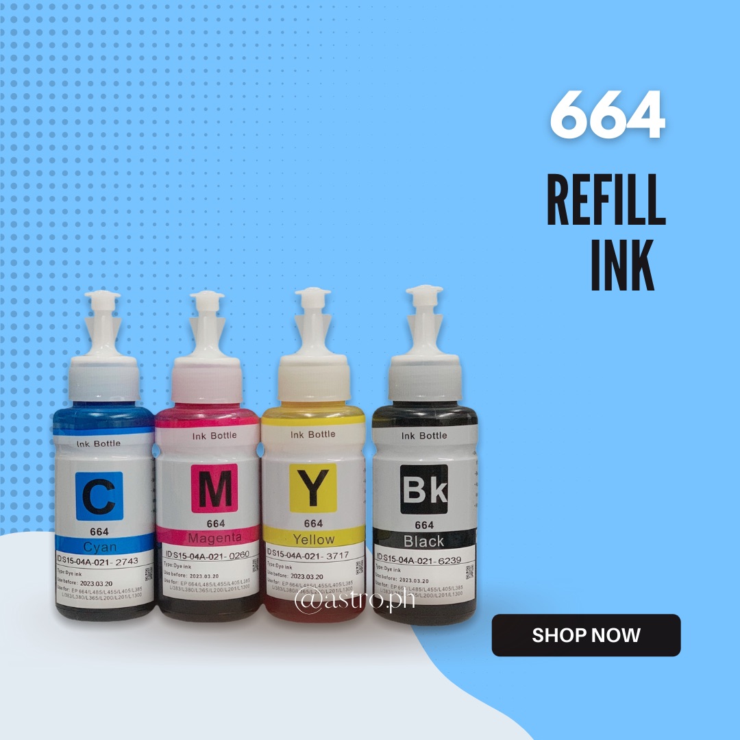 T664 664 Compatible Refill Ink Continues Ink For Epson L110 L120 L360 L210 Inkjet Printers 70ml 2811