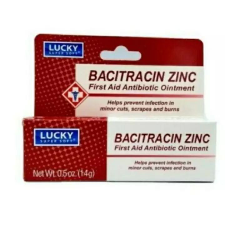 Lucky Super Soft Bacitracin Ointment, 14g