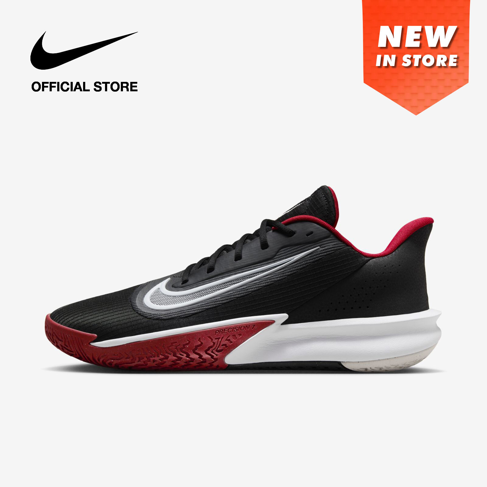 Nike Men's Precision 7 Basketball Shoes - Black | Lazada PH