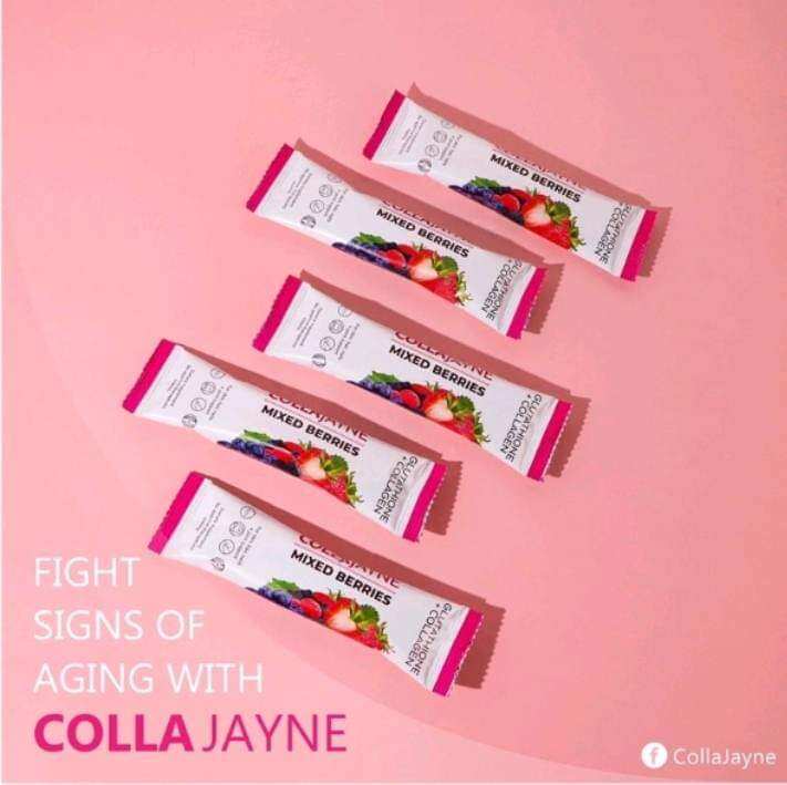 Trial Pack Collajayne Glutathione+Collagen Mixed Berries Lazada PH