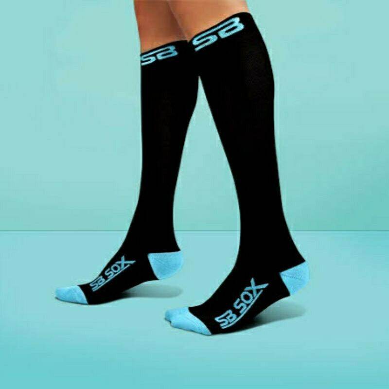 SB Graduated Compression Knee-High Socks for Men and Women