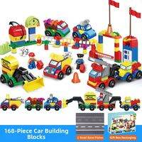 TANGJIUGONG | Assembling Marble Run Blocks 168 Pieces Large And Small Grains Childrens Building Toys Educational Intelligence Gift for Boys And Girls
