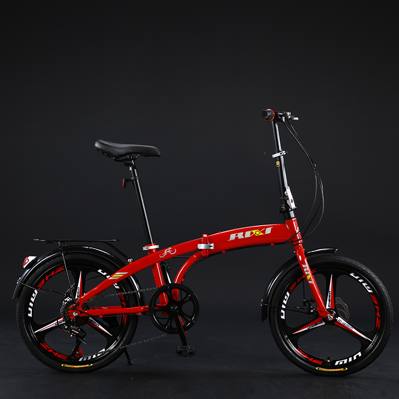 Three Hippo 20-Inch Lightweight Folding Bicycle for Adults and Kids