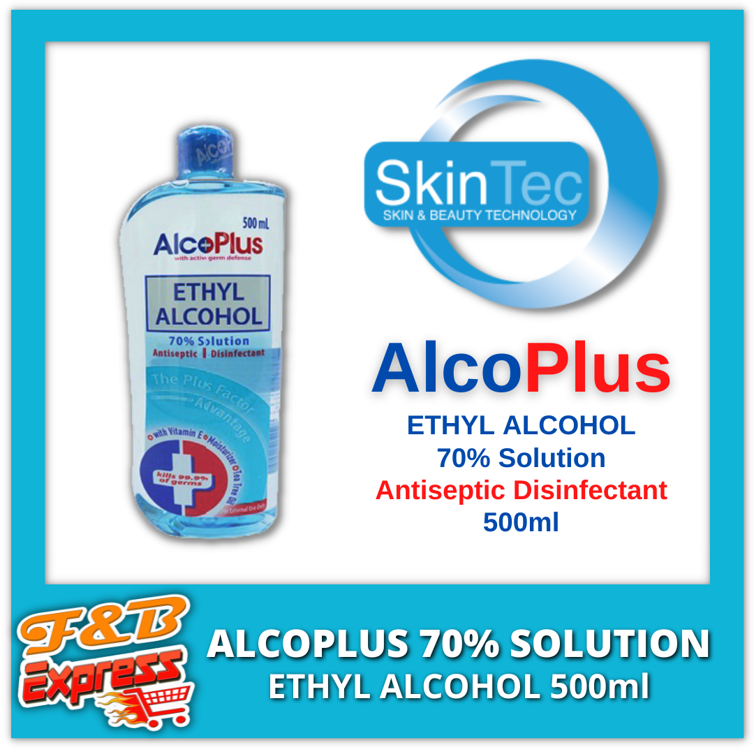 Alcoplus Ethyl Alcohol 70% Solution 500ml | Lazada PH