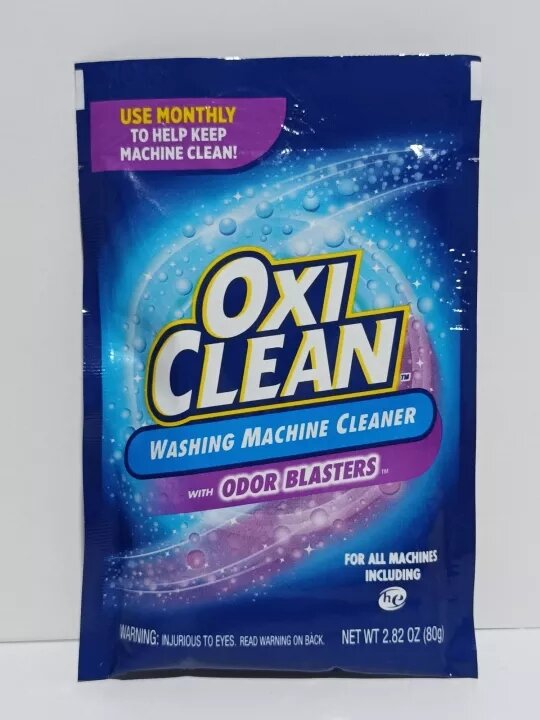 OxiClean Washing Machine Cleaner with, ODOR BLASTERS, 1 pouch 80g Lazada PH