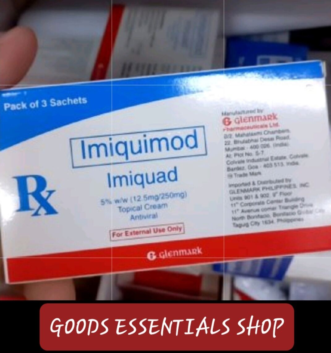 IMIQUAD CREAM IMIQUIMOD 3 SACHETS (100 ORIGINAL) Lazada PH