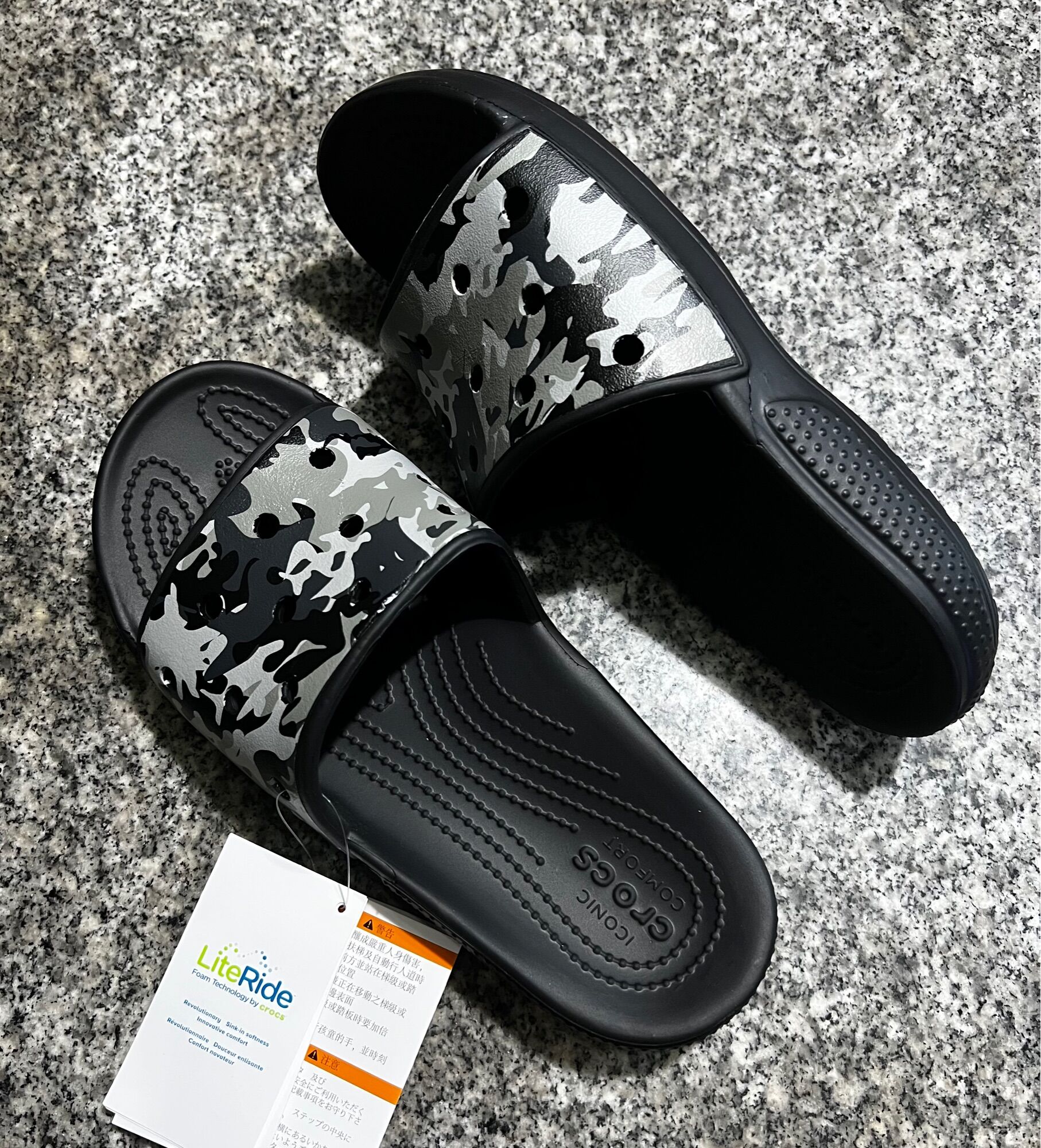 Crocs Classic Slides Camo / UNISEX / Sandala | Lazada PH