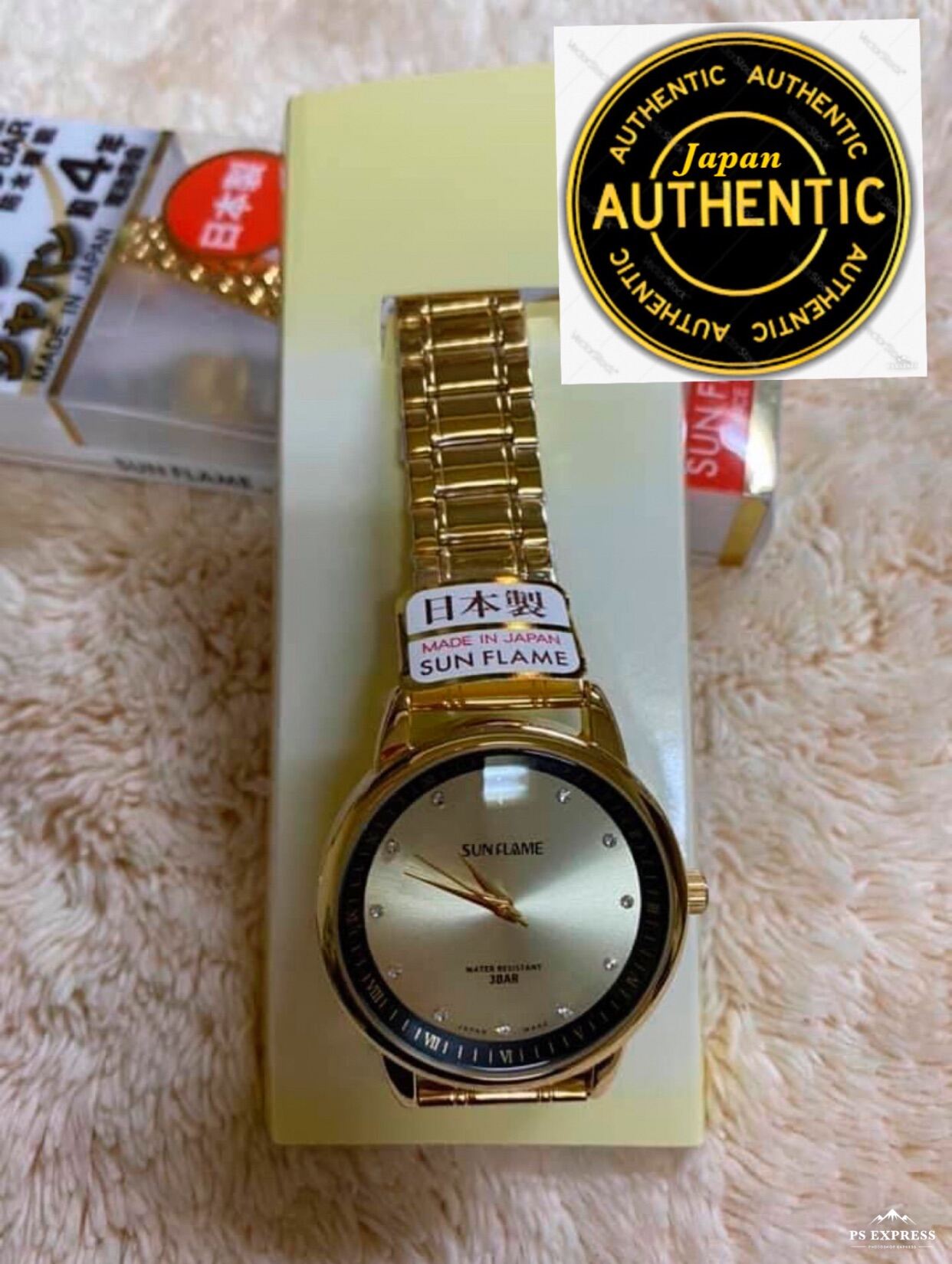 Made in Japan gold plated watch 、J － AXIS MJL － X02 － SUNF Lazada PH
