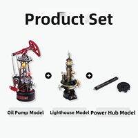 ROKR | Pulse Signal Tower Industrial City Construction Toy